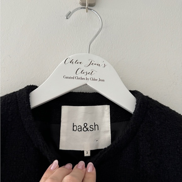 BA&SH Meredith Black Jacket 2 - Picture 10 of 12